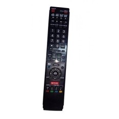 Diganti Remote Control Kompatibel untuk Sharp LC70C8470U LC70C6400U LC-60LE632UN LC-60LE820UN LC52LE835U LC-70LE632U AQUOS LED LCD HD TV dengan NETFLIX 3D Tombol-Internasional