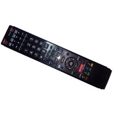 Replaced Remote Control Compatible for Sharp LC70LE745 LC70LE640U LC-60LE830 LC70LE735U LC-60LE832U AQUOS LED LCD HD TV with NETFLIX 3D Button - intl