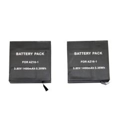 Replacement Battery for Xiaomi Yi 2 4K Action Camera 1400mAh - Black
