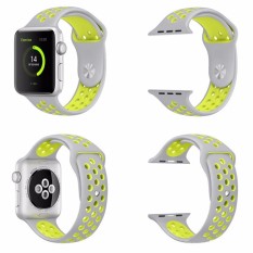 Pawaca Penggantian untuk Apple Jam Tangan Nike Tali 42 Mm, lembut Silikon Nike + Gaya IWatch Tali Tali Bagian Manset Lengan Kemeja untuk Apple Jam Tangan Seri 1 dan Seri 2