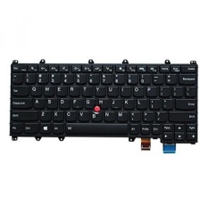Keyboard Pengganti untuk Lenovo Thinkpad Yoga 260 12.5 Inch Laptop Lampu Latar-Internasional
