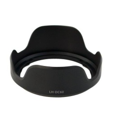 Penggantian LH-DC60 Camera Lens Hood untuk Canon PowerShot SX540 HS, SX520 HS, SX50 HS, SX530, SX40 HS, SX30 ADALAH, SX20 ADALAH, SX10 ADALAH-Intl