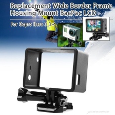 Penggantian Lebar Perbatasan Frame Housing Mount Bacpac LCD Untukgoprohero 3 3 + Os181-Intl