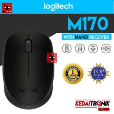 RESMI!! Logitech M170 Wireless Mouse M 170 NANO RECEIVER ADAPTER MINI