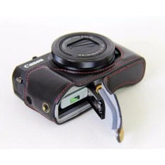 Retro Vintage Camera Case untuk Canon PowerShot G7XII G7X2 Kamera Bagcase PU Leather Protective Cover Pouch Kualitas Tinggi-Intl