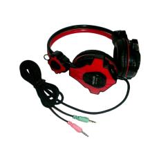 Mediatech Headphone Gaming Storm Mgh 1 Macro Merah 