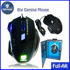 Rexus RXM-G7 Mouse Gaming USB - Hitam