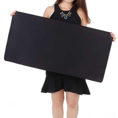 Rimas Gaming Mouse Pad Polos 500 x 800 mm - Black / Hitam Alas Mouse Game Nyaman Anti Slip Berkualitas