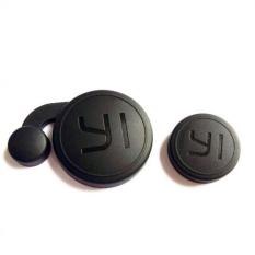 Rimas Plastic Lens Cap Cover for Xiaomi Yi - Black / Hitam Cover Casing Pelindung Lensa Berkualitas