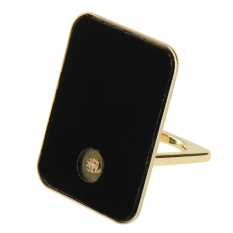 Ring Holder/Mobil Cincin Gantung untuk IPhone/iPad/Samsung/HTC/Nokia/LG Mobile Phone (emas)
