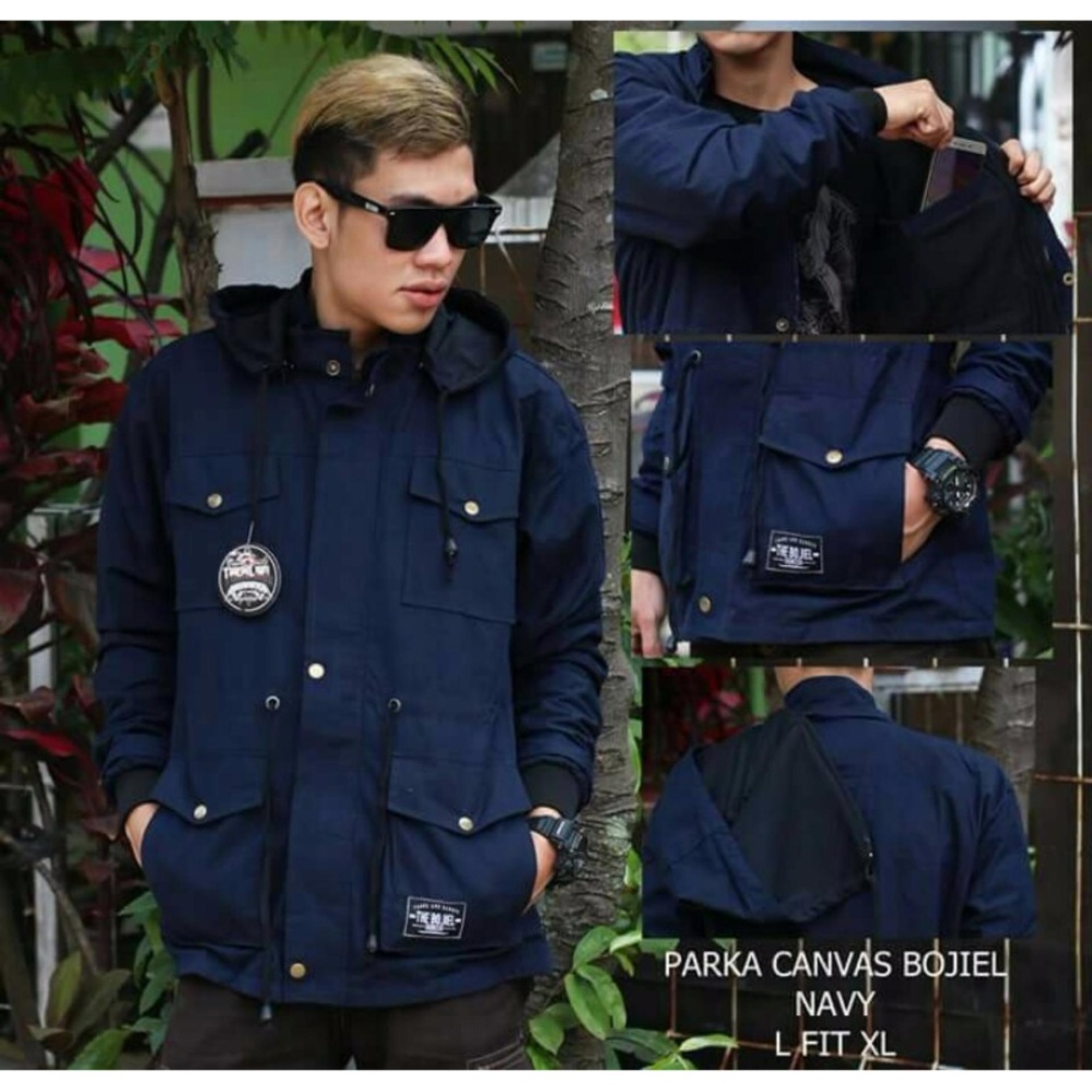 Rjr jaket parka Canvas navy