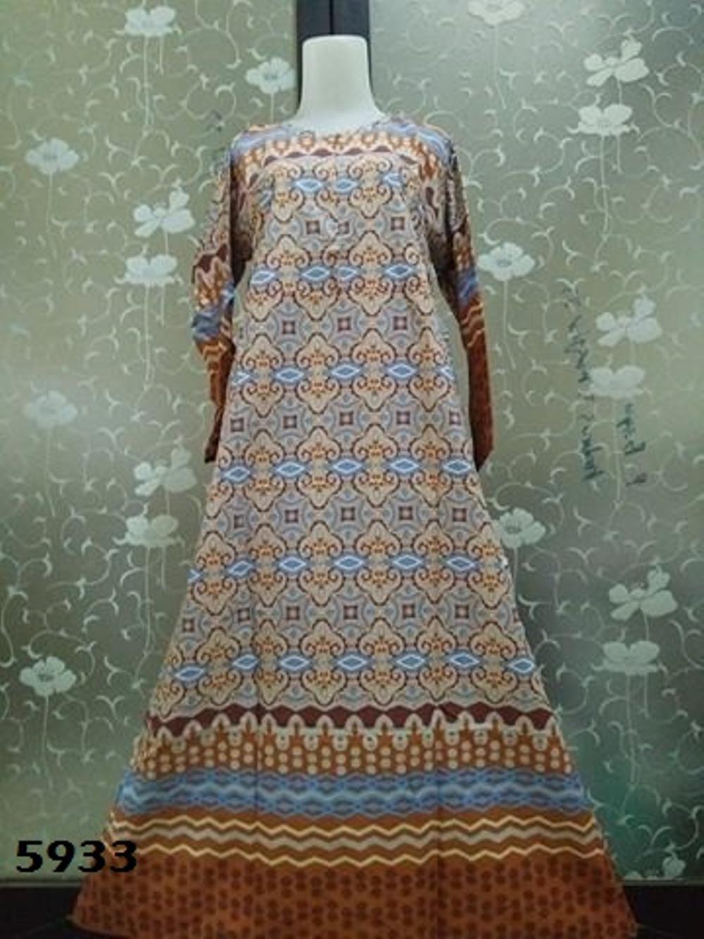 RL-BAJU GAMIS BANGKOK COKLAT