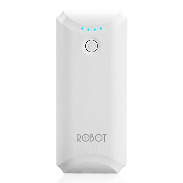 Robot Power Bank RT5600 5200mAh - Putih