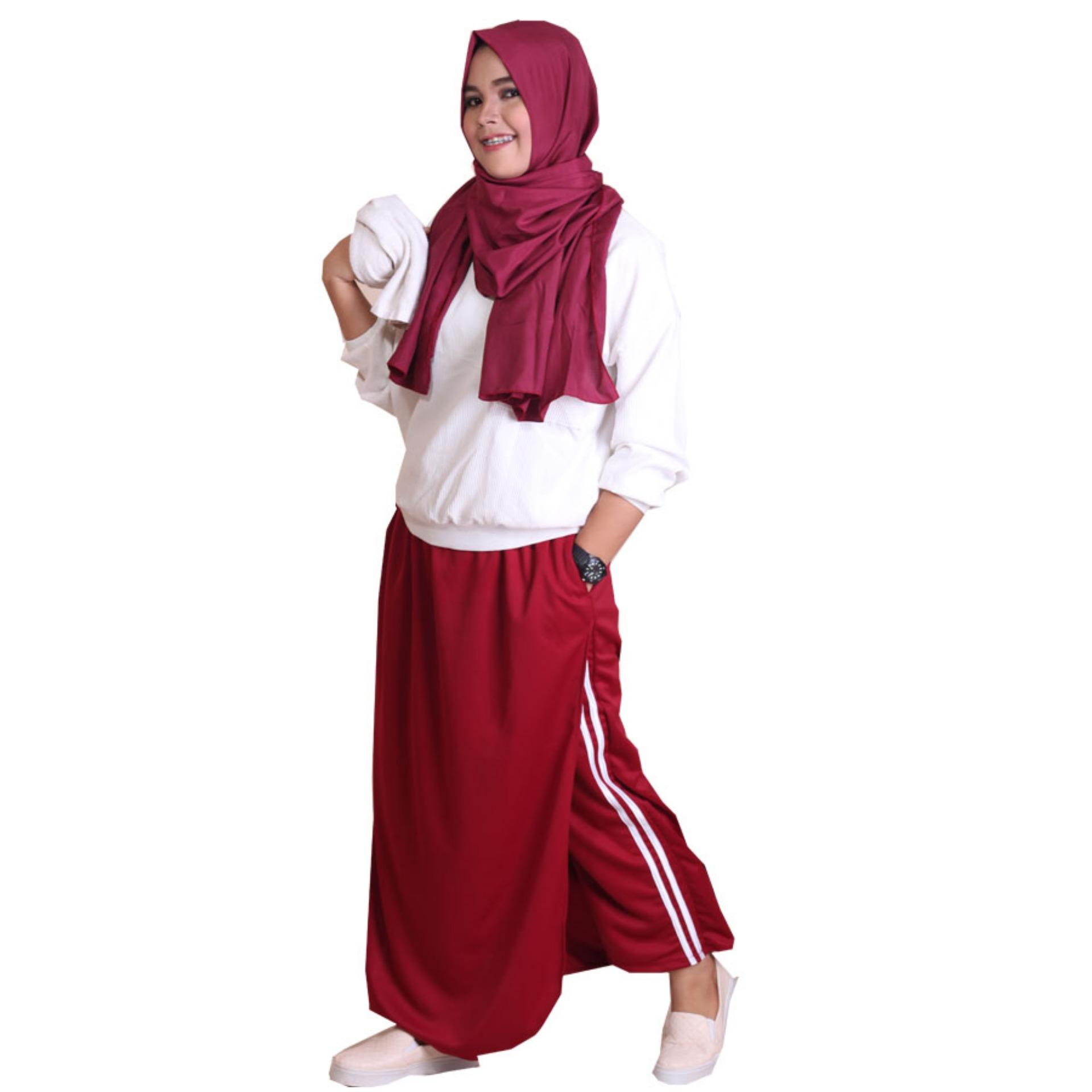 Rocella Rok Celana Sporty - Rok Celana Olahraga - Lotto Super - Marun