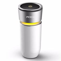 Rock Cup Car Air Purifier Car Charger - Putih