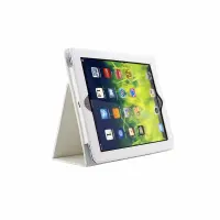 ROJEY-Shell Pelindung/Kulit untuk Apple Ipad 2 3 4 Case Auto Tidur/Bangun Flip Cover untuk Baru IPad 3 Ipad 4 Smart Stand Holder Case (Hitam) -Intl