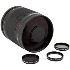Rokinon 500M-4/3 500 Mm F8.0 Cermin Lensa untuk Olympus 4/3-Internasional