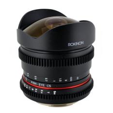 Rokinon RK8MV-N 8 Mm T3.8 Cine Lensa Mata Ikan untuk Nikon Video DSLR dengan Declicked Aperture-Intl
