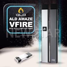 Rokok Elektrik Set Original ALD VFIRE 500mAh Import Vape Pen Elektronik Cigarette Starter Kit Asap Kuat - Black
