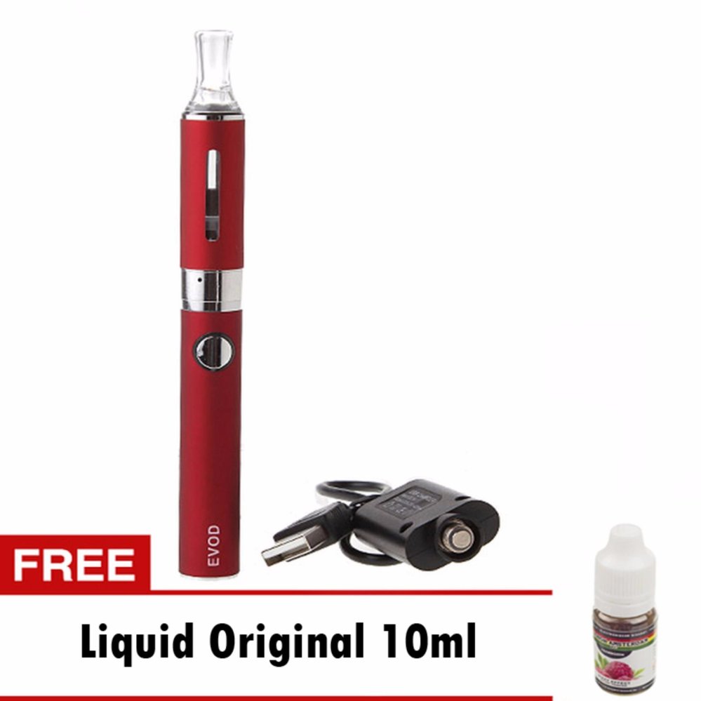 Rokok Elektrik Vapor Evod Single Blaster Pack Merah + Free Liquid Rokok Elektrik Vapor Evod Single Blaster Pack Merah + Free Liquid