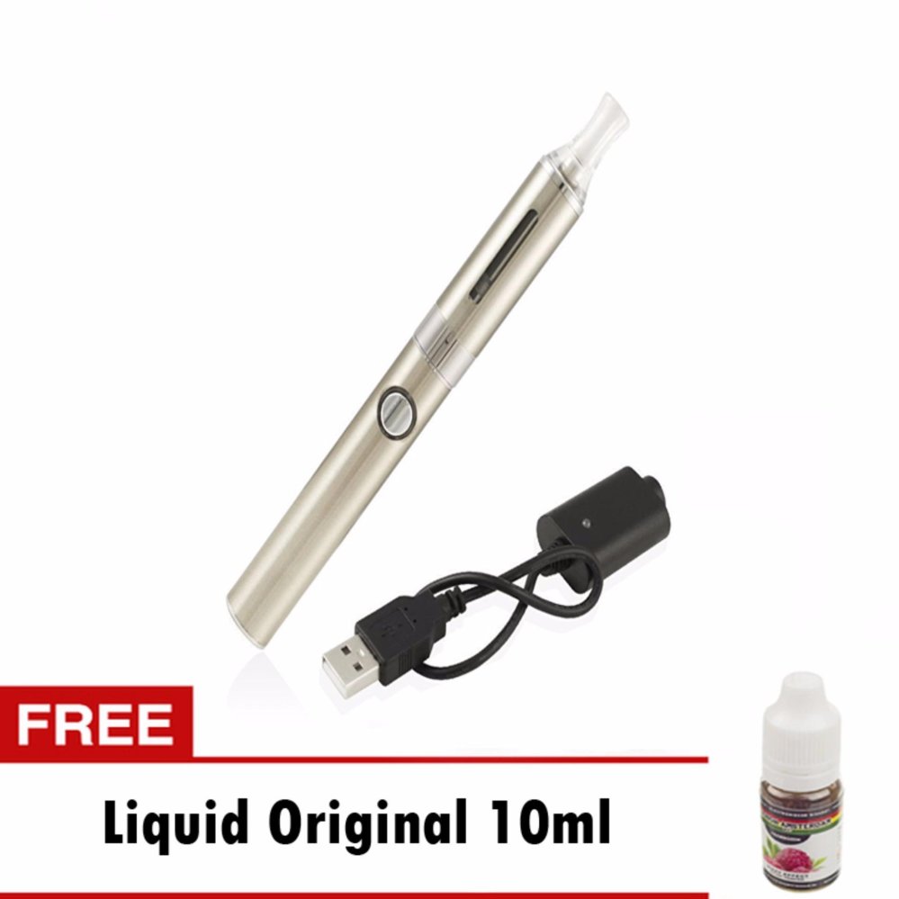Rokok Elektrik Vapor Evod Single Blaster Pack Titanium + Free Liquid Rokok Elektrik Vapor Evod Single Blaster Pack Titanium + Free Liquid