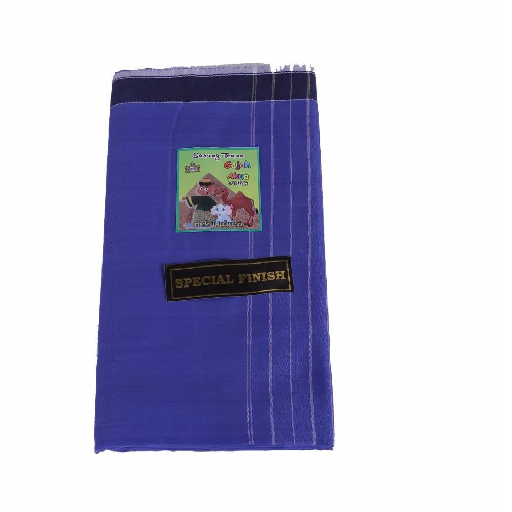Ronaco Sarung Anak Tenun Gajah Akua - Biru
