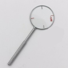 Bulat Optik Silinder Cross Alat Lensa Optik Instrumen Dioptri 0.5-Internasional