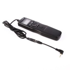 RS-60E3 LCD Timer Remote Shutter Cord For Canon (Black) - intl