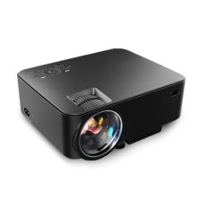 Tinggi Kualitas RSD Android Mini LED Proyektor 8g ROM Bluetooth WIFI TV Beamer EU (hitam)