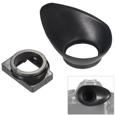 Karet 22 Mm DSLR Camera Photo Penutup Mata Lensa Hood untuk Nikon D7100 D7000 D5200 D5100 D5000 D3200 D3100 D3000 D90 d80-Intl