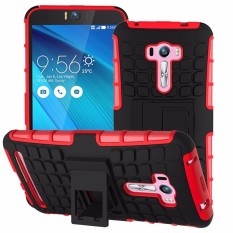 RUGGED ARMOR Asus Zenfone Selfie 5.5 Inch ZD551KL Case Shockproof Casing Cover Softcase Dual Layer Hardcase Stand Mode