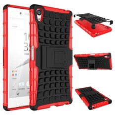 RUGGED ARMOR Sony Xperia Z2 Big Docomo 5.2 Inch Case Shockproof Casing Cover Softcase Dual Layer Hardcase Stand Mode