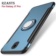 Rzants untuk J7 Pro 360 Derajat Rotasi dengan Cincin Mobil Pemegang Shockproof Case Cover untuk Galaxy J7 Pro-Intl