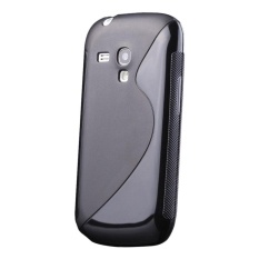 S-Line Shockproof Slim Heavy Duty Soft Rubber Cover TPU Silicone Shell Case for Samsung Galaxy S3 Mini - intl