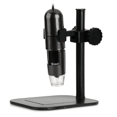 S10 Portabel 1000X1.3 Megapixel Digital Mikroskop USB 8-LED-Abu-abu-Internasional