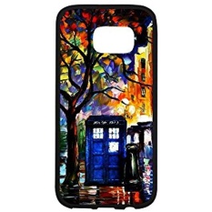 S7 Rubber Case, Doctor Who Tardis Protective Hard TPU Gel Silicone Coated Cover for Samsung Galaxy S7, -A82 - intl