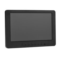 S702 7 inci LCD TFT 16:9 layar warna Monitor 1024 x 600 BNC VFA keamanan CCTV untuk PC Video Audio VCD DVD kami steker - Internasional