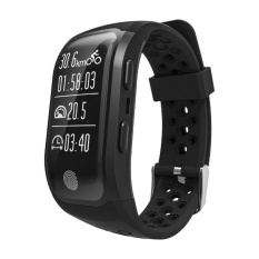 S908 Gelang Heart Rate Monitor Smart Watch Lintasan GPS Tracker Olahraga Outdoor Tahan Air untuk Android dan IOS Ponsel-Intl