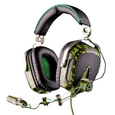 SADES A90 Pilot Kebisingan Membatalkan 7.1 Surround Sound Stereo USBGaming Game Headphone Headset-Intl
