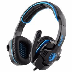 Sades Headset Gaming G-Power SA-708 with Microphone High Quality Aksesoris Audio Video - Hitam