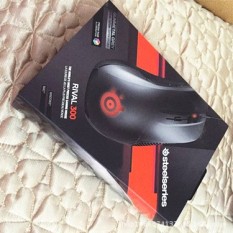 Sai Rui RIVAL300 Kabel Optik Permainan Game Mouse RGB1680 Juta Warna Symphony Pernafasan Ringan Mouse-Internasional