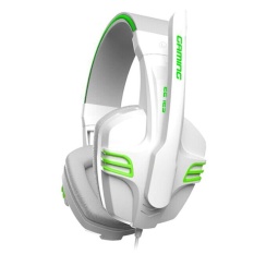 SALAR KX101 Gaming Headsets Super Bass with Mic Support Hands-freeCall Voice Control for Game Player (White) - intl