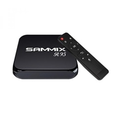 SAMMIX R95 Android TV Box, Android 6.0 1 GB/8 GB EMMC FLASH Amlogic S905X Quad Cortex-A53 2.0 GHz 64bit, Quad Core GPU MALI-450, Kotak TV untuk Hiburan Rumah-Intl