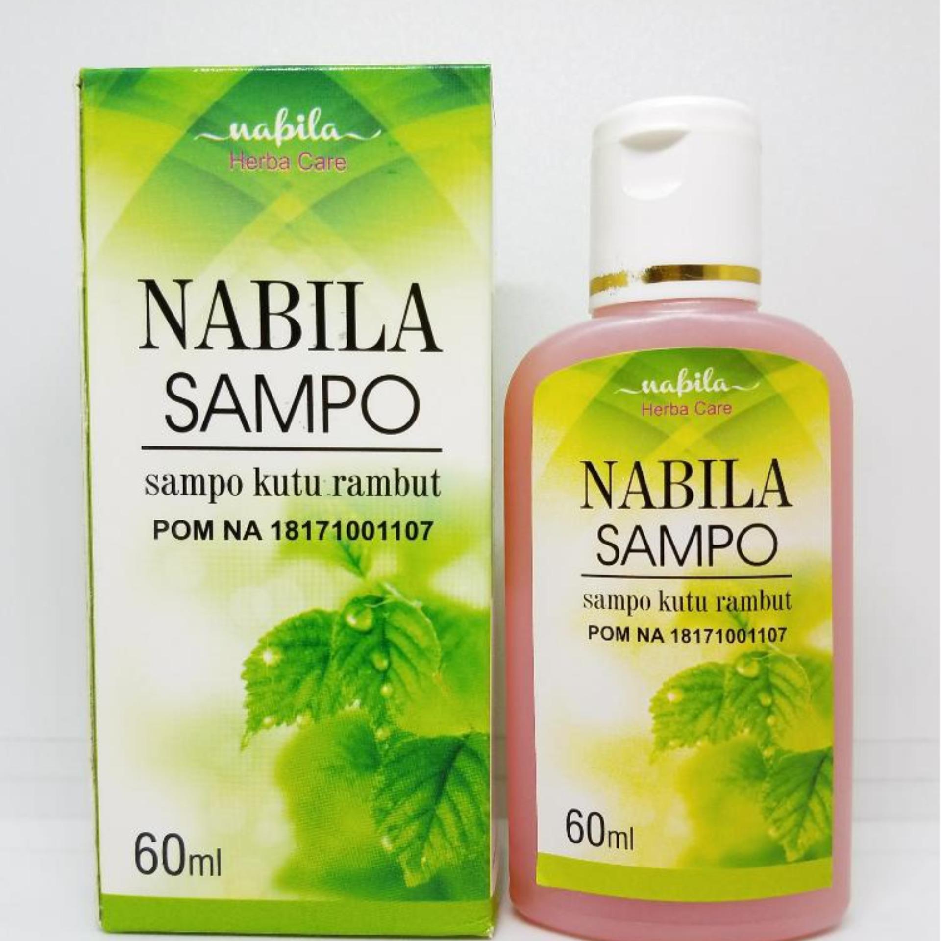 Sampo NABILA Anti Kutu Rambut Menyehatkan Original Shampo Shampoo