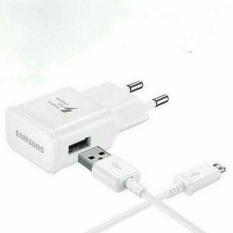 SAMSUNG ASLI 100% ORI ORIGINAL MICRO USB fast charging super full speed cepat travel charger cas