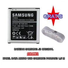Samsung Baterai Galaxy J2/SM-J200 + Gratis Kabel Data Original Samsung Panjang 1.5 m
