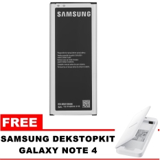 Samsung Baterai Galaxy Note 4 SM-N910 3220mAh + FREE DekstopKit Samsung Galaxy Note 4