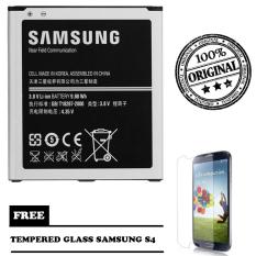 Samsung Baterai Original S4 GT-I9500 + FREE Tempered Glass Samsung S4