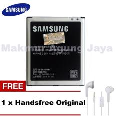 Samsung Batterai Batrai Galaxy Grand Prime SM-G530 2600 mAh - Free Heandsfree Samsung Original
