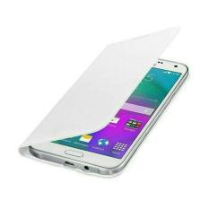 SAMSUNG FLIP WALLET COVER GALAXY E5 ORIGINAL 100% (BLACK)